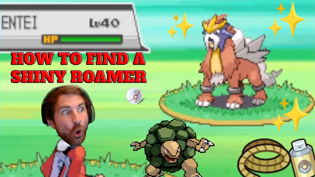 Shiny Entei Roamer 14,708 Encounters How to Hunt Roamers In HGSS