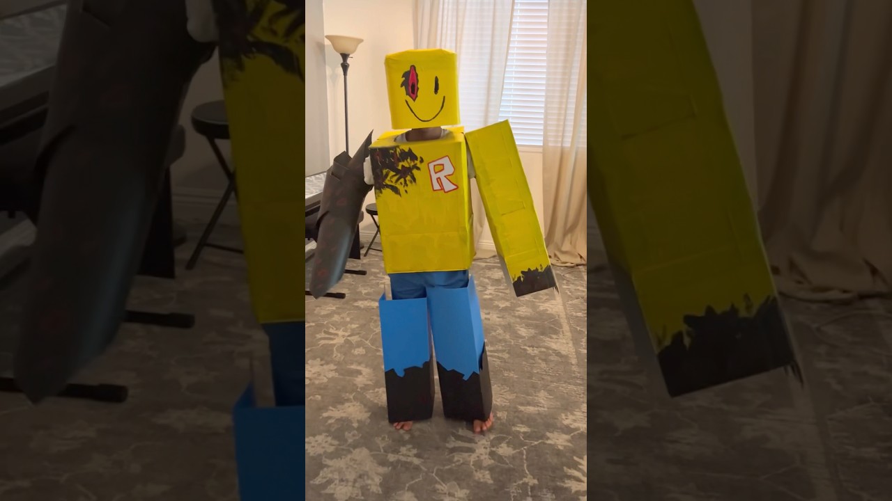 DIY Homemade John Doe Forsaken Costume #roblox
