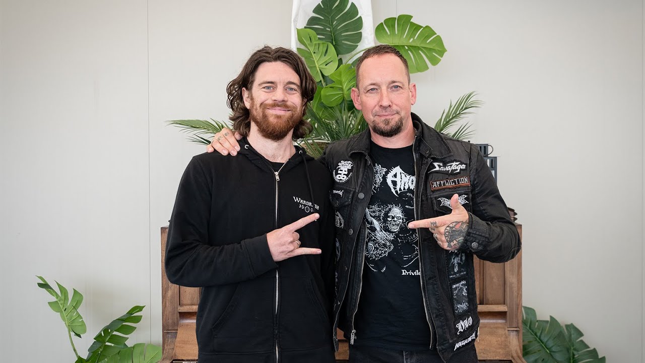 Interview med Michael Poulsen på Copenhell 2024