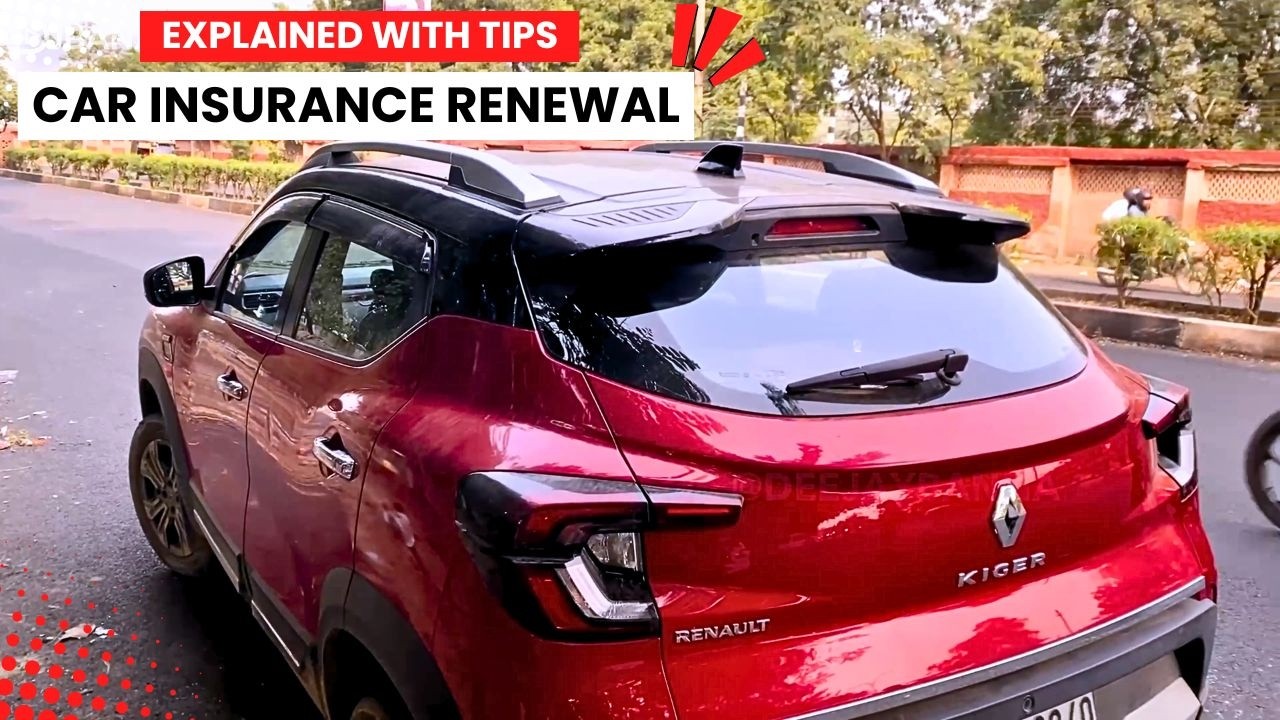 Renault Kiger Car Insurance Renewal Price & Process | DJ BANA X