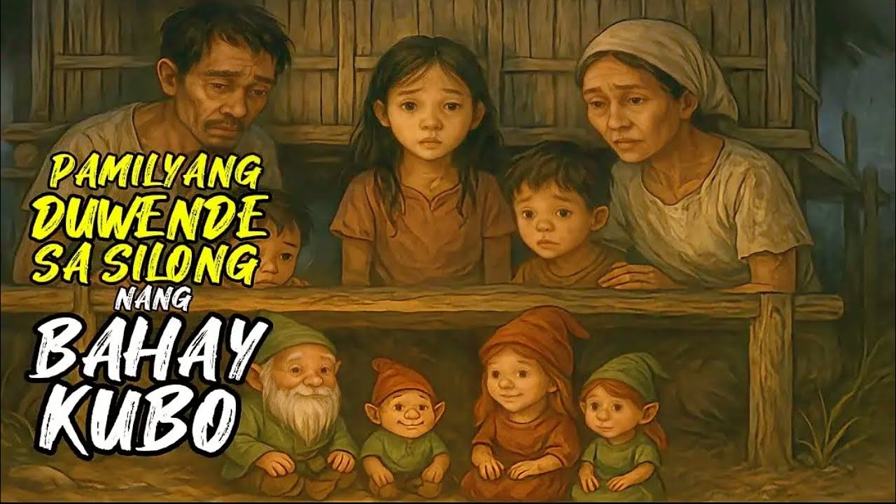 PAMILYA NG DUWENDE SA SILONG NG BAHAY KUBO NG PAMILYANG MAHIRAP | True Story