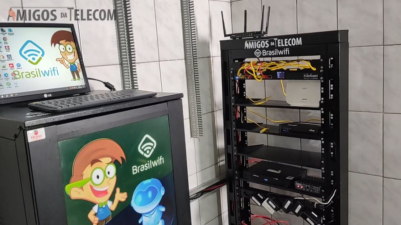 Nova Infra do Meu Provedor (instalando Racks, equipamentos e cabeamentos) #MeuProvedor EP1