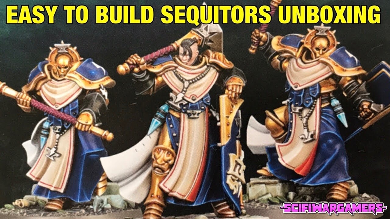 Easy to build Stormcast Eternals Sequitors Unboxing - Age of Sigmar - Games workshop