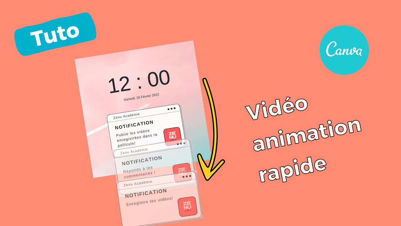 Comment créer la vidéo animée 
