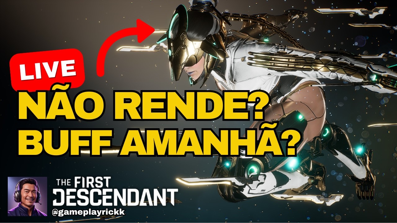 [LIVE] O REWORK DA SHAREN DEU ERRADO? (PATCH PODE SALVAR) | The First Descendant