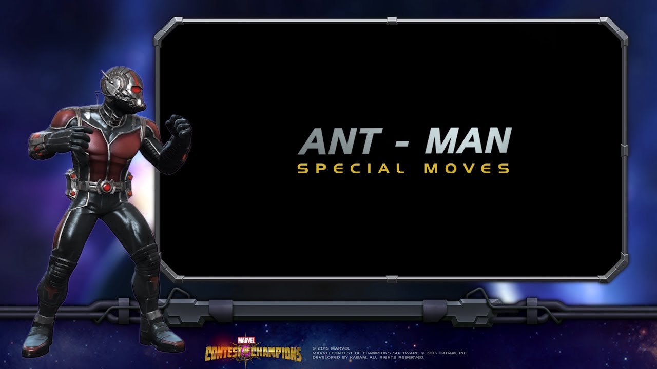 Ant-Man Special Moves | Marvel Contest of Champions