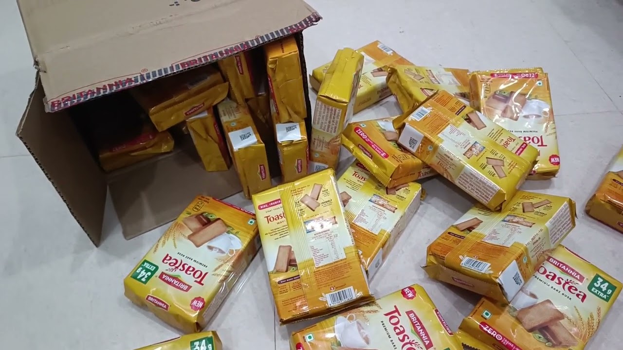BRITANNIA Toastea 134g Rs.20 | Britannia का रस | price of Britannia rush Box , profit , quantity 