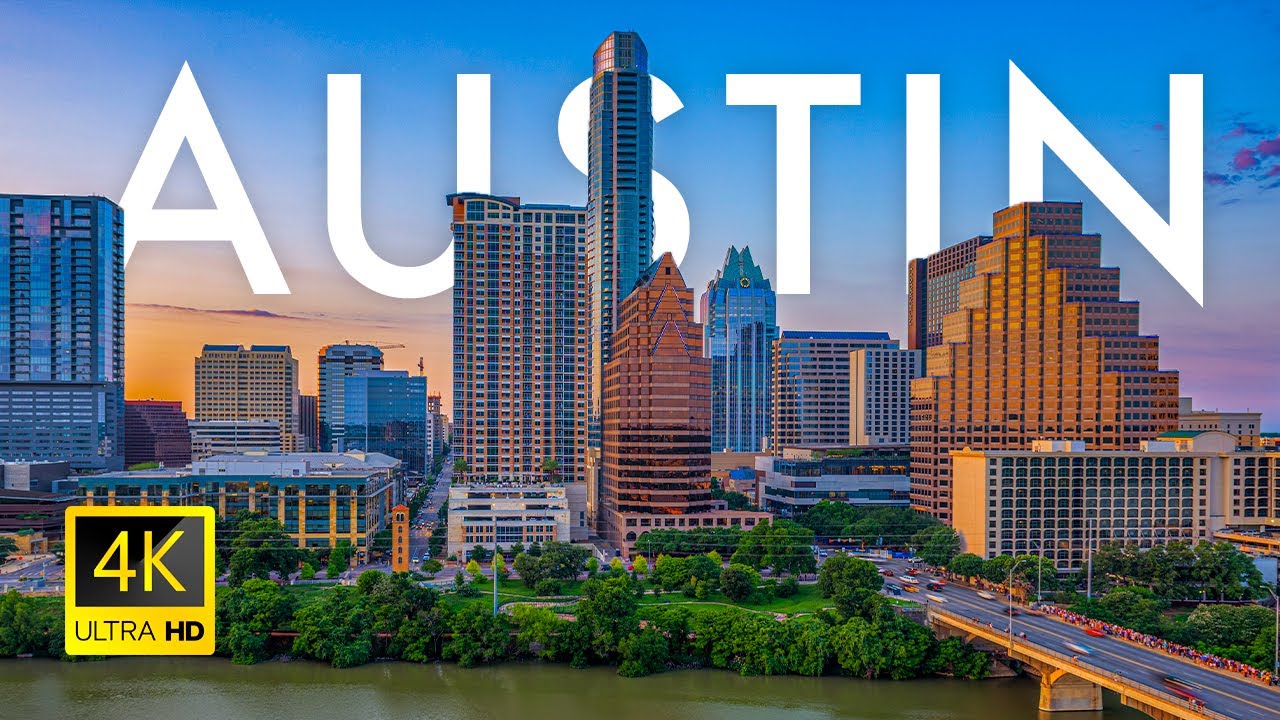 Austin, Texas 🇺🇸 in 4K Ultra HD | Drone Video