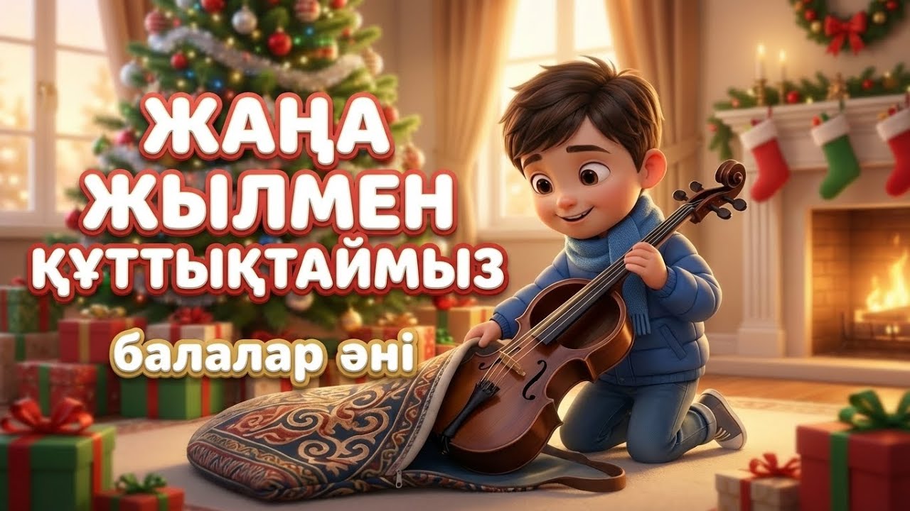 ЖАҢА ЖЫЛМЕН! | Балалар әні #Жаңа Жыл #балаларәні #балалар #қазақшаән #балапан #балақан