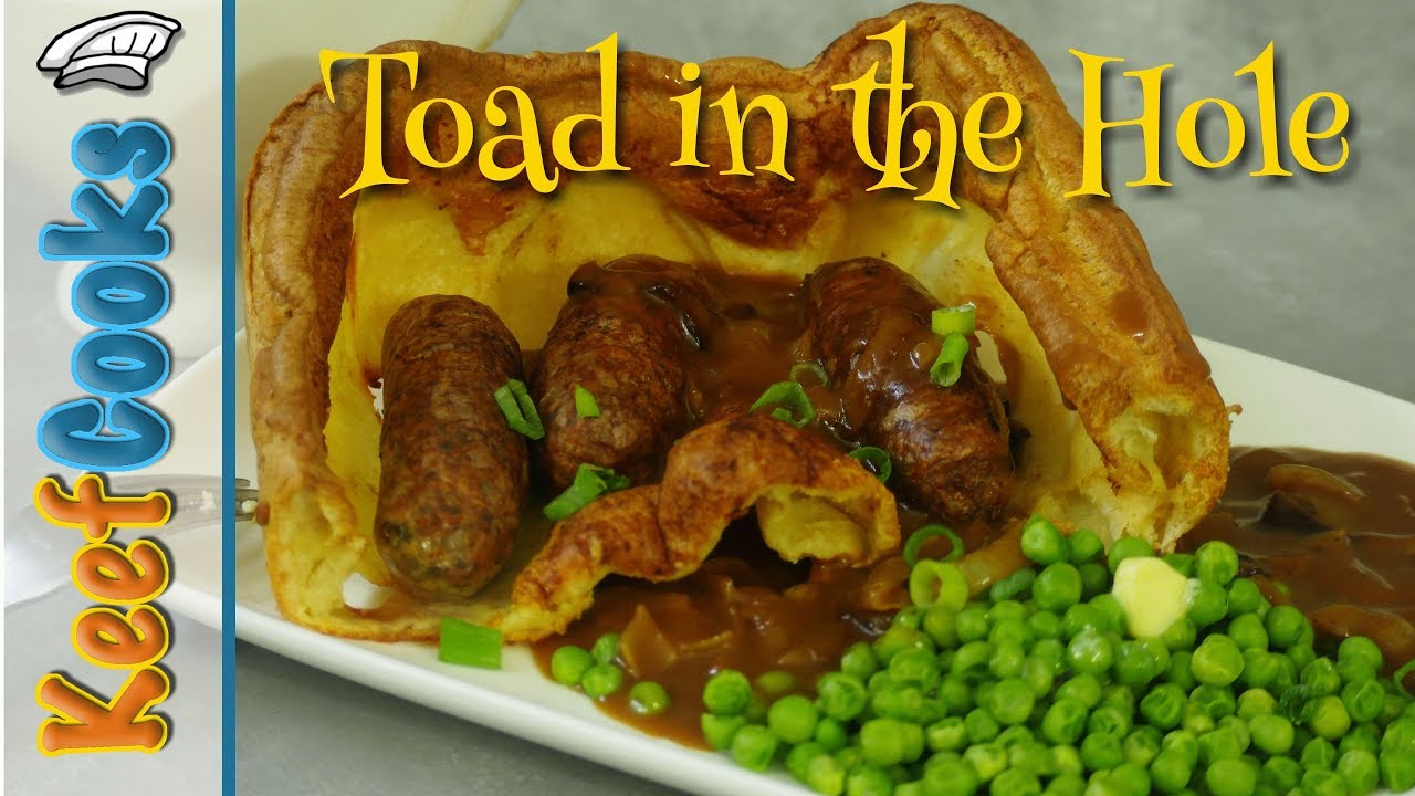 Toad in the Hole with Onion Gravy | Yorkshire Pudding and Sausages
