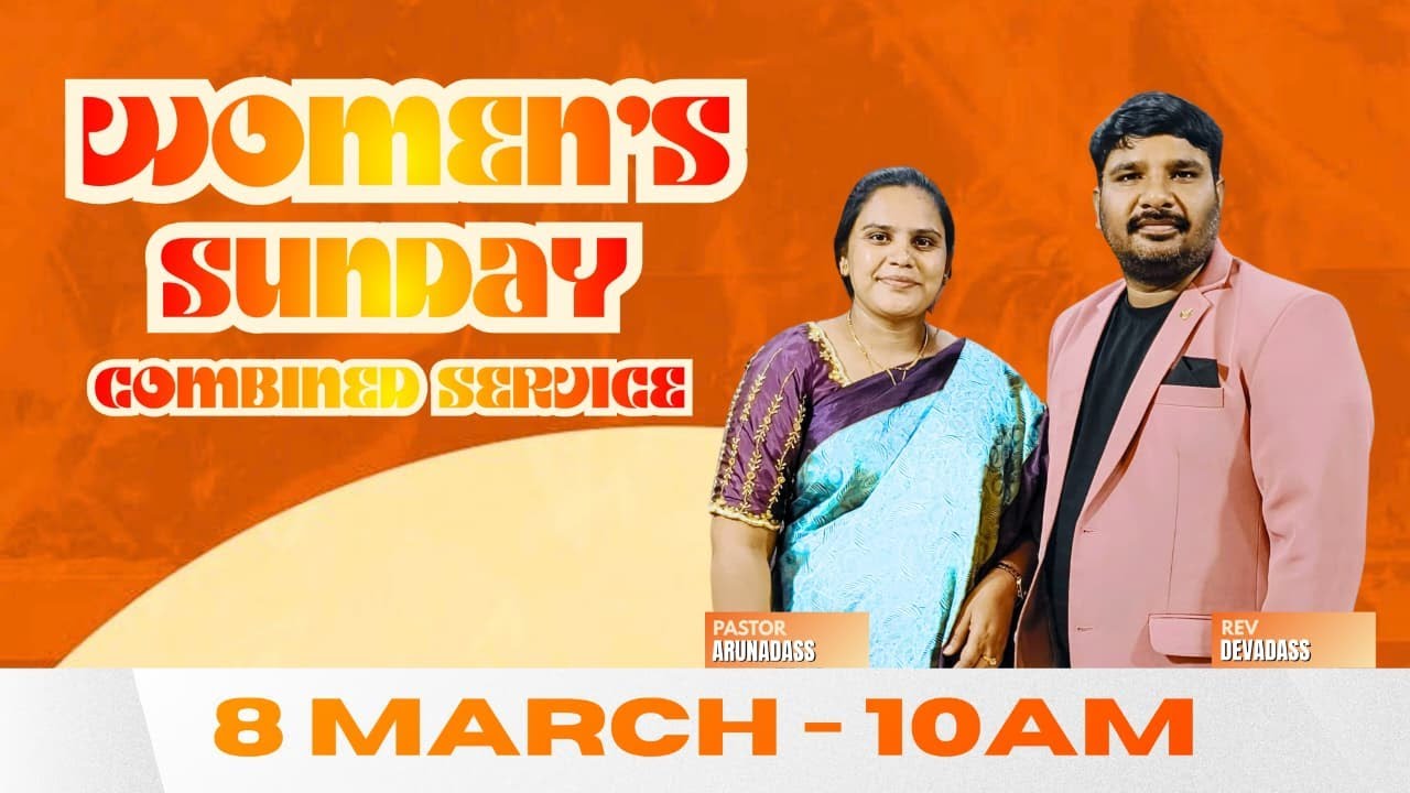 🔴GDC Womens Sunday Service 08-Mar-2026 | Pas K Aruna Dass #womens #womensday #women #gdc #sunday