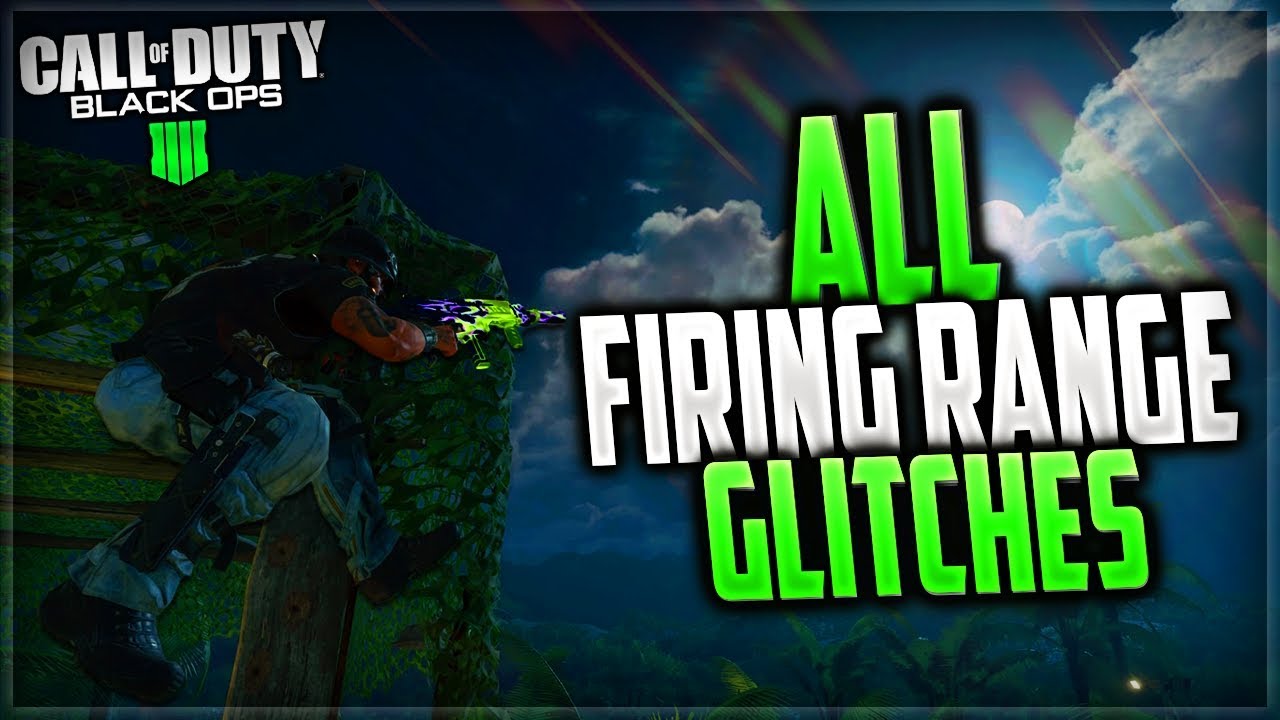 Black Ops 4 Glitches: All Best Working Glitches & Spots "Firing Range" - Best bo4 Glitch