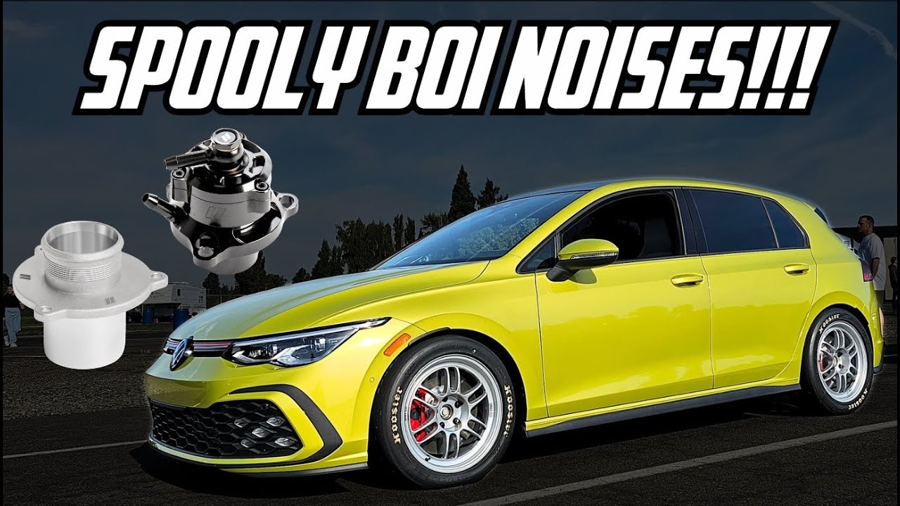 Клапан продувки и глушитель Turbo VW Mk8 GTI устраняют неприятные шумы!!!