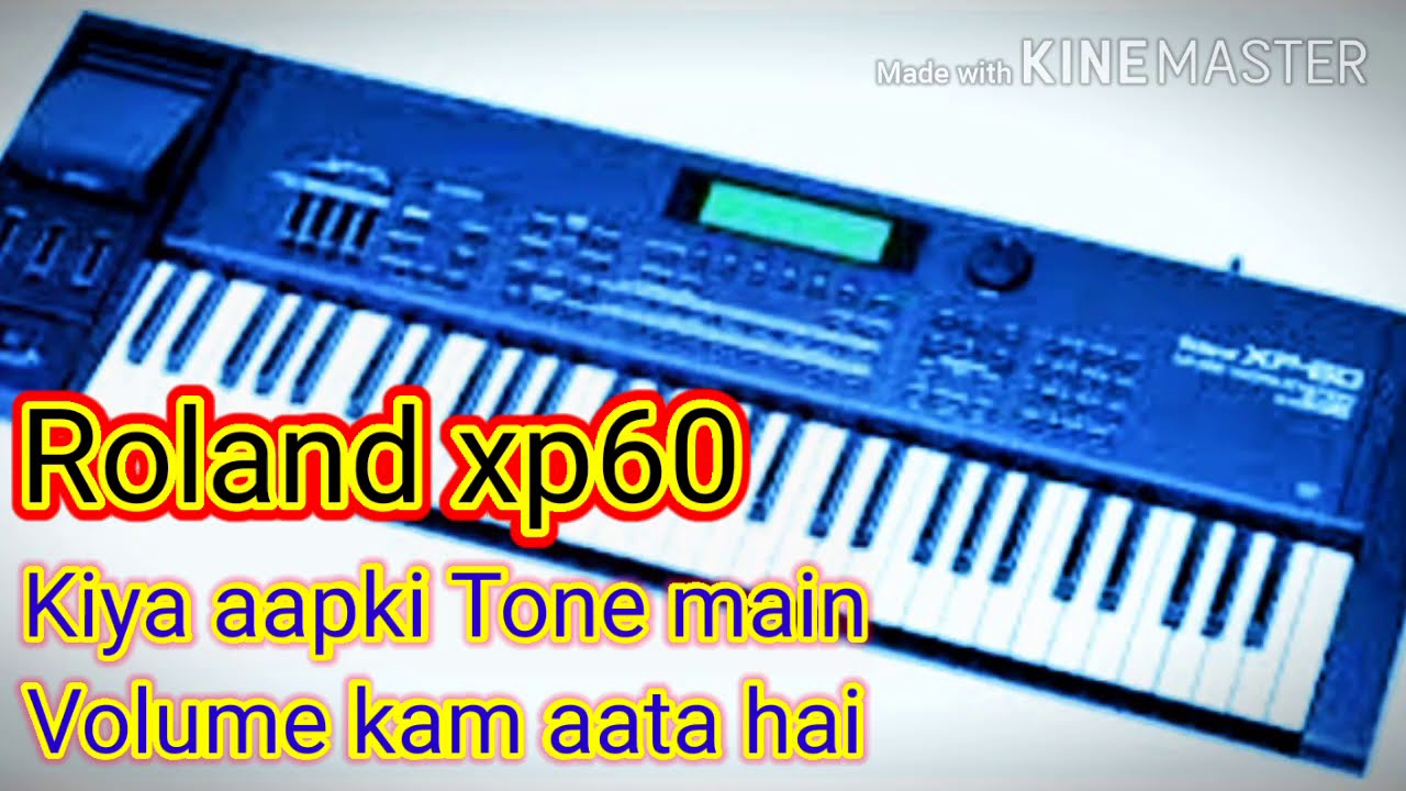 Roland xp60 patch tone volume setting | How to increase tone volume | Tone ka volume kaise badhaye