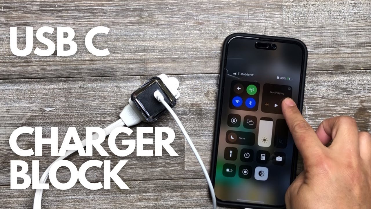 Usb-c Charger Block: 20w Of Power To Quickly Charge Your Device