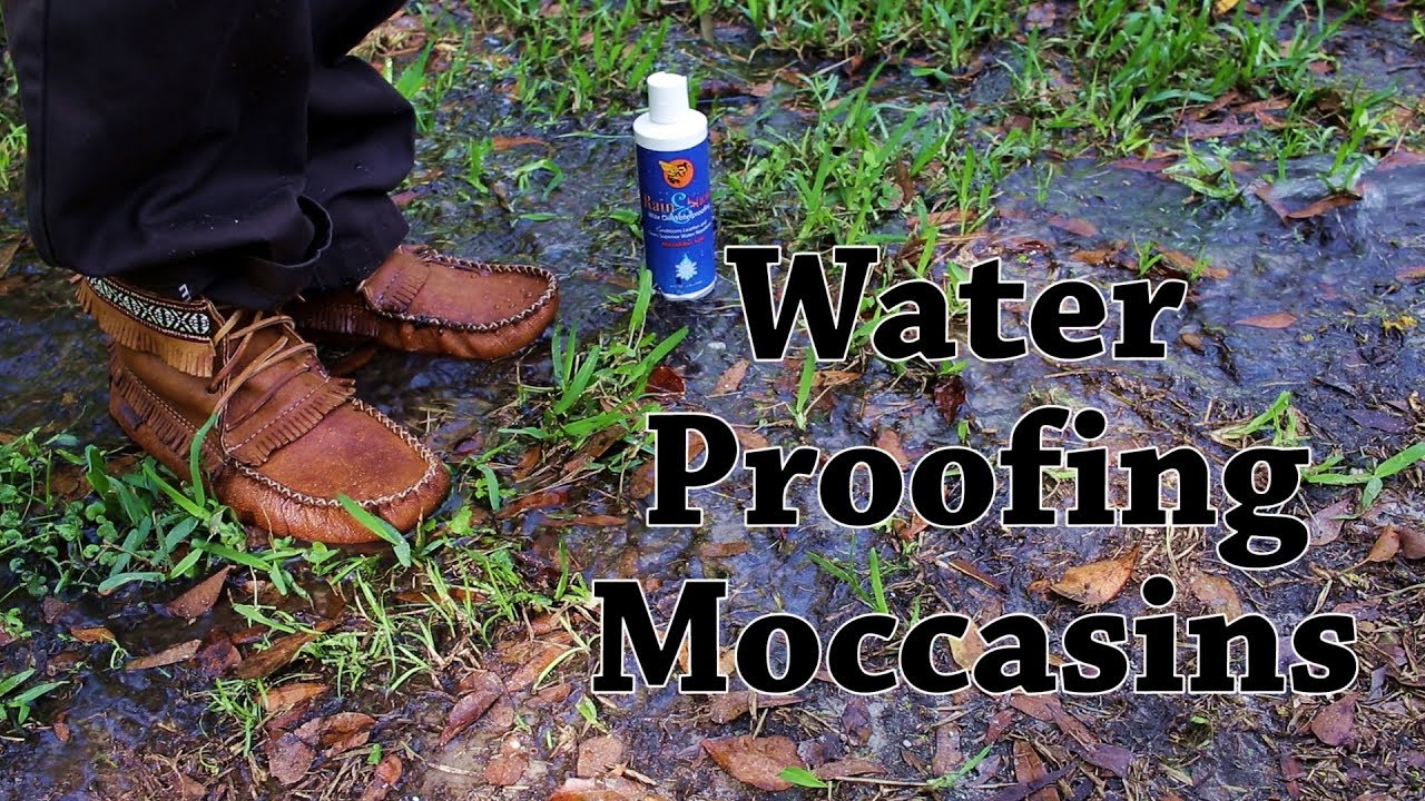 How to Waterproof hunting moccasins