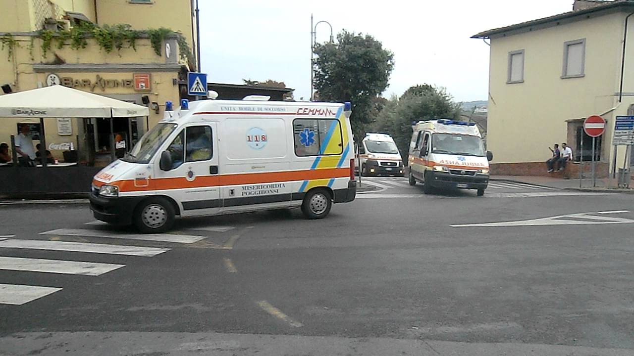 Sfilata mezzi di soccorso Montaione