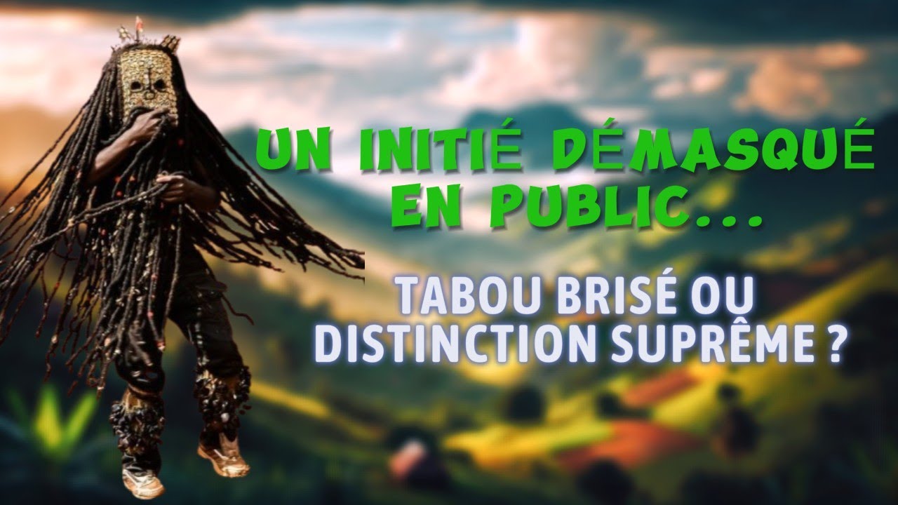 Un initié de la société secrète Kougang démasqué en public