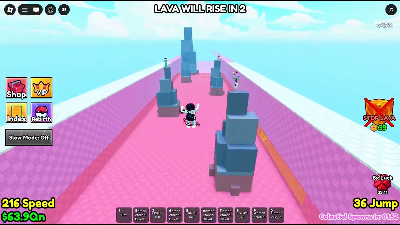 @Survive The Lava For Brainrots Admin Abuse!!!!!!! @Caylus @steak Owner...