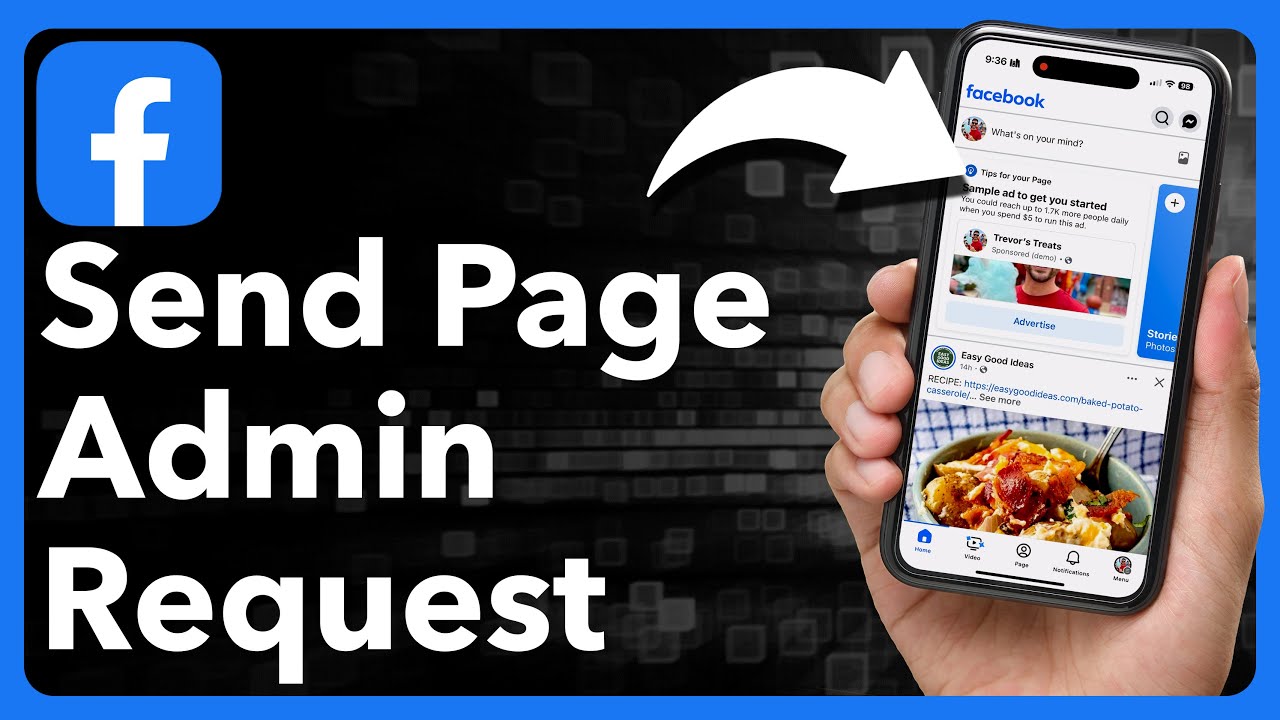 How To Send Facebook Page Admin Request