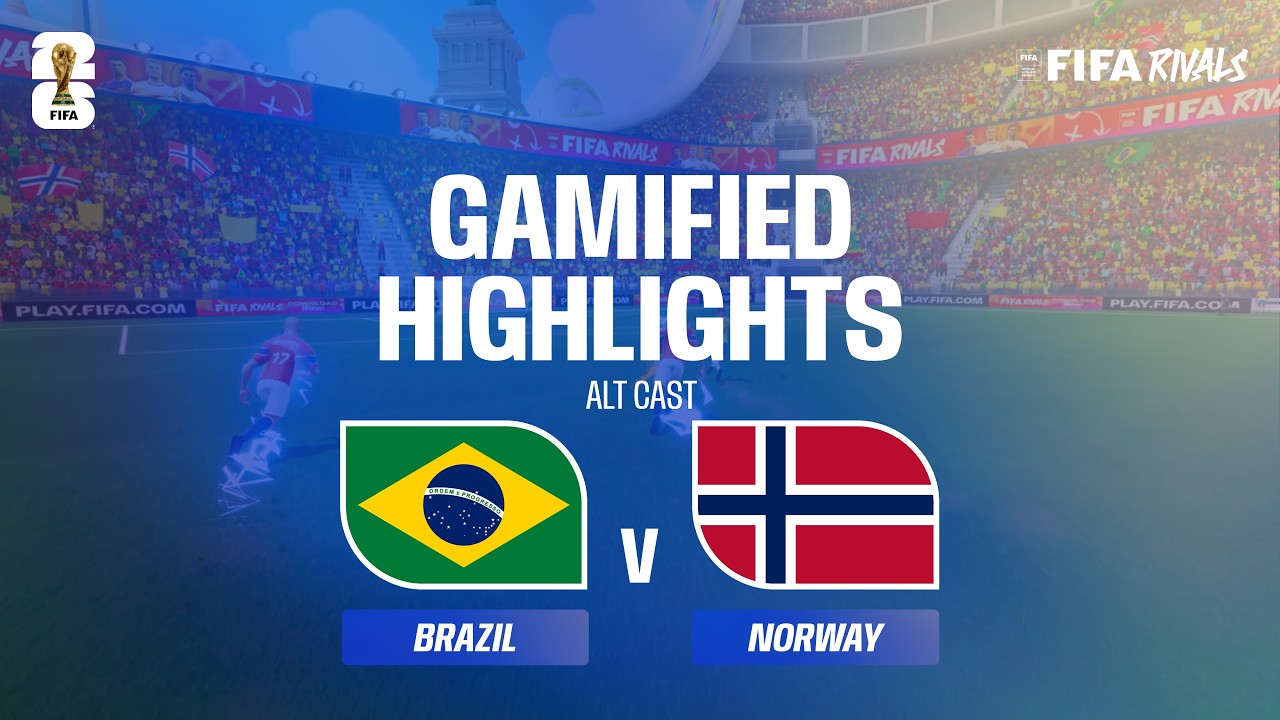 Alt Cast Highlights: Brazil v Norway | FIFA World Cup 2026&trade;