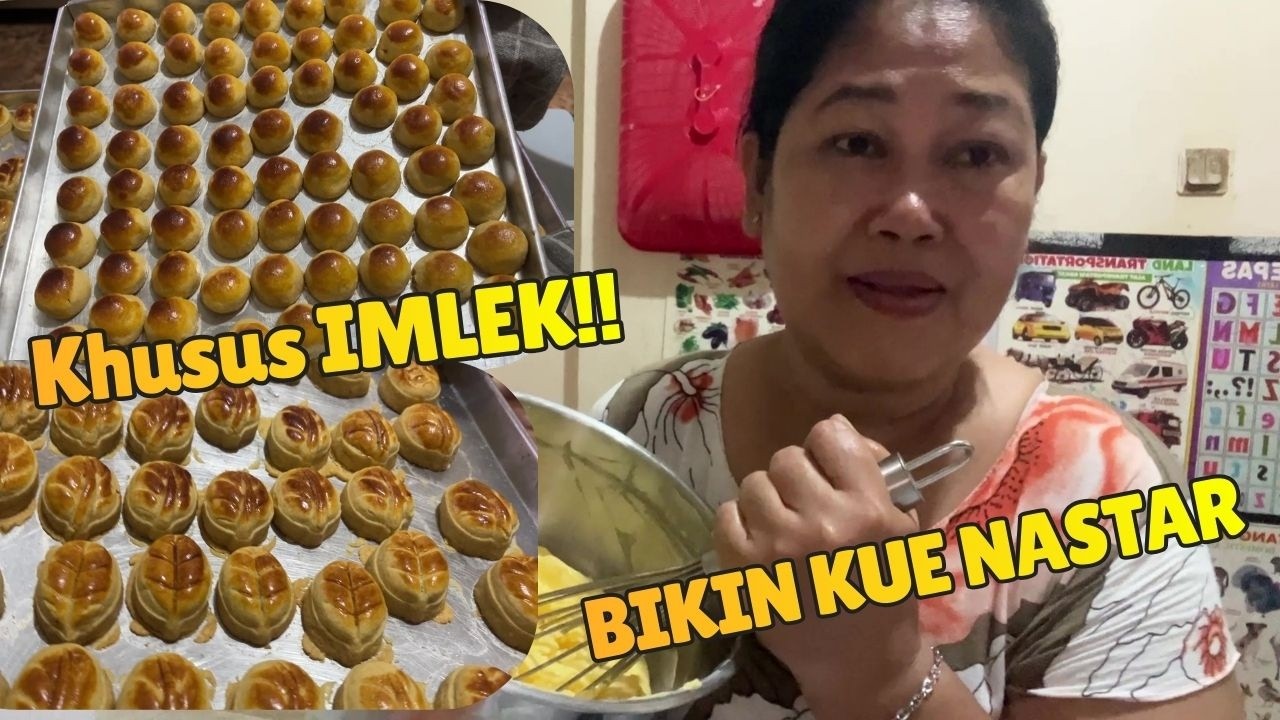Bikin Kue NASTAR resep Ema Octa, Edisi IMLEK