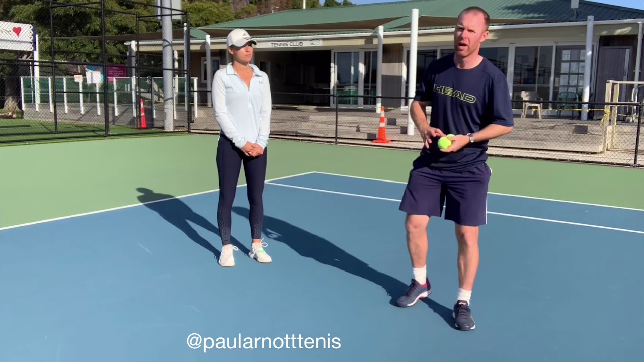 Tennis Drills for kids. React & Chase