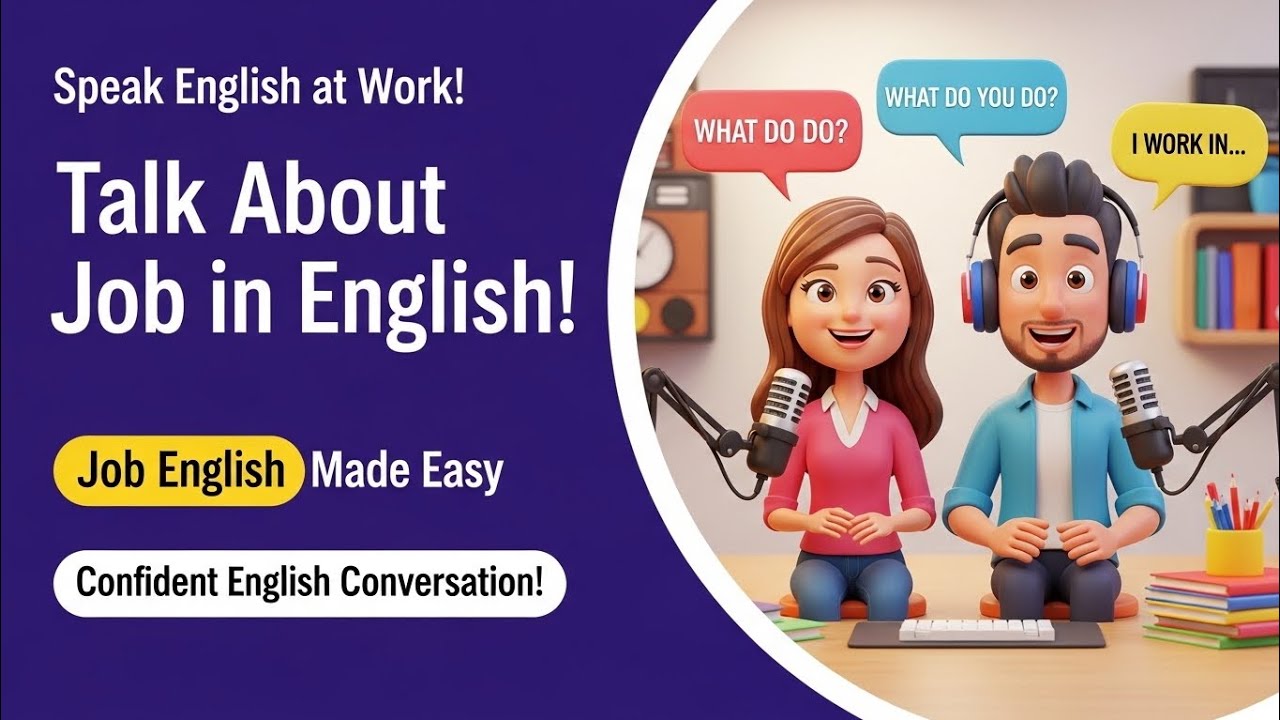 How to Talk About Your Job in English | Daily English Conversation Practice for Beginners