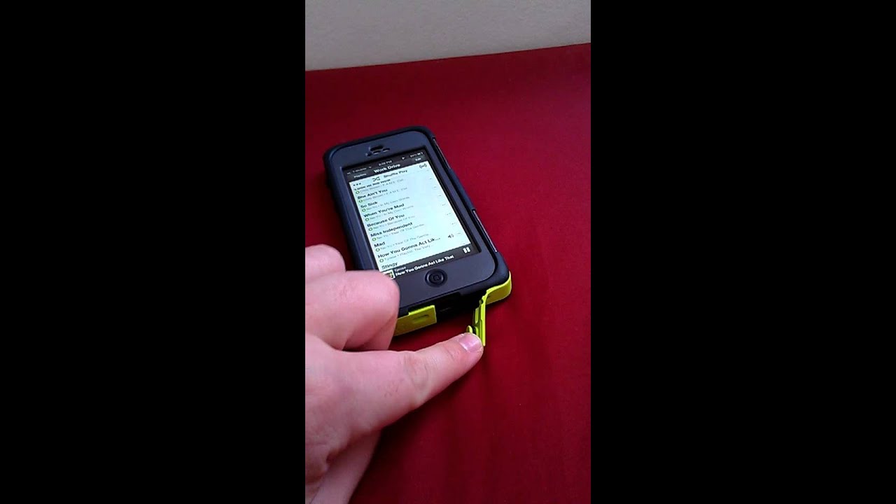 Otterbox Armor iPhone 5 sound test