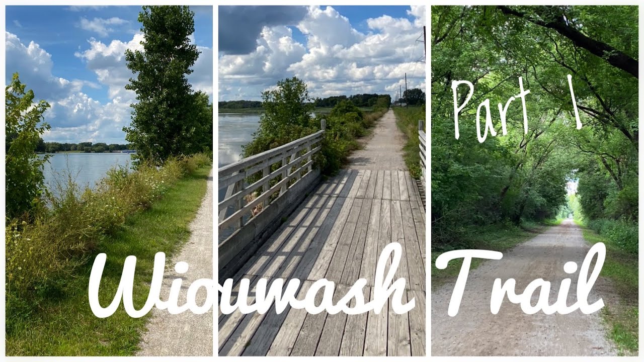 Biking the Wiouwash Trail
