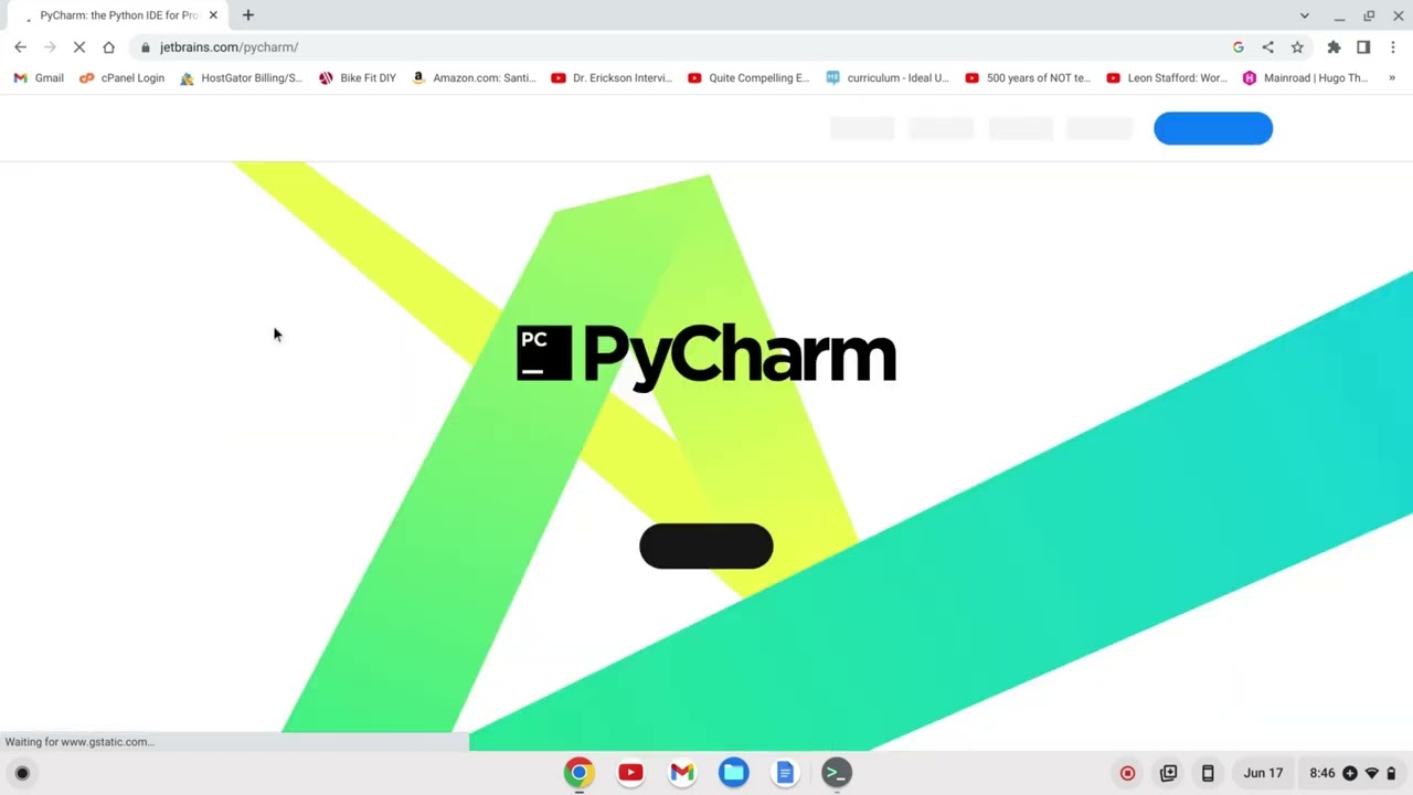 How to Install Pycharm Professional on a Chromebook