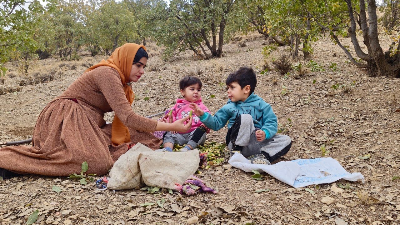 Gathering Acorns, Building a Life: Fatemeh’s Sacrifices for Her Family 🌰❤️