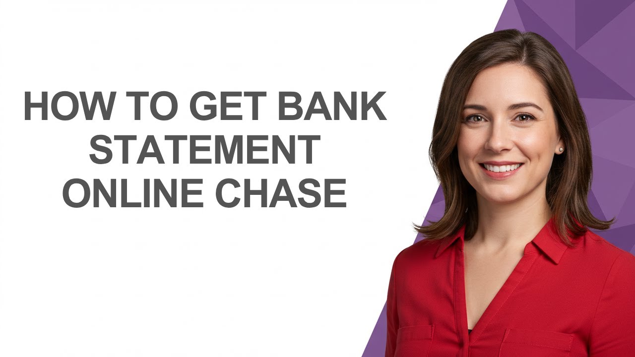 How to Get Bank Statement Online Chase - AshleyHowTo