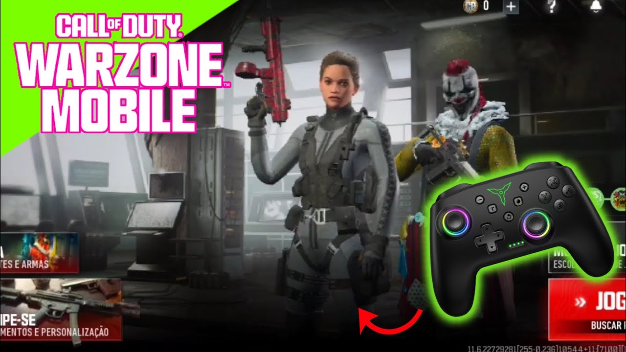 WARZONE MOBILE REBIRTH ISLAND| Controller Player 