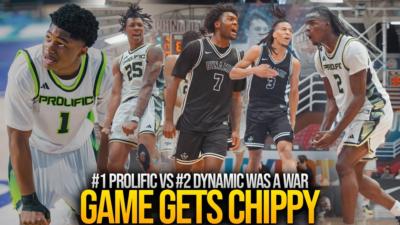 #1 PROLIFIC PREP vs #2 DYNAMIC PREP GETS HEATED | Matchup of the Year??