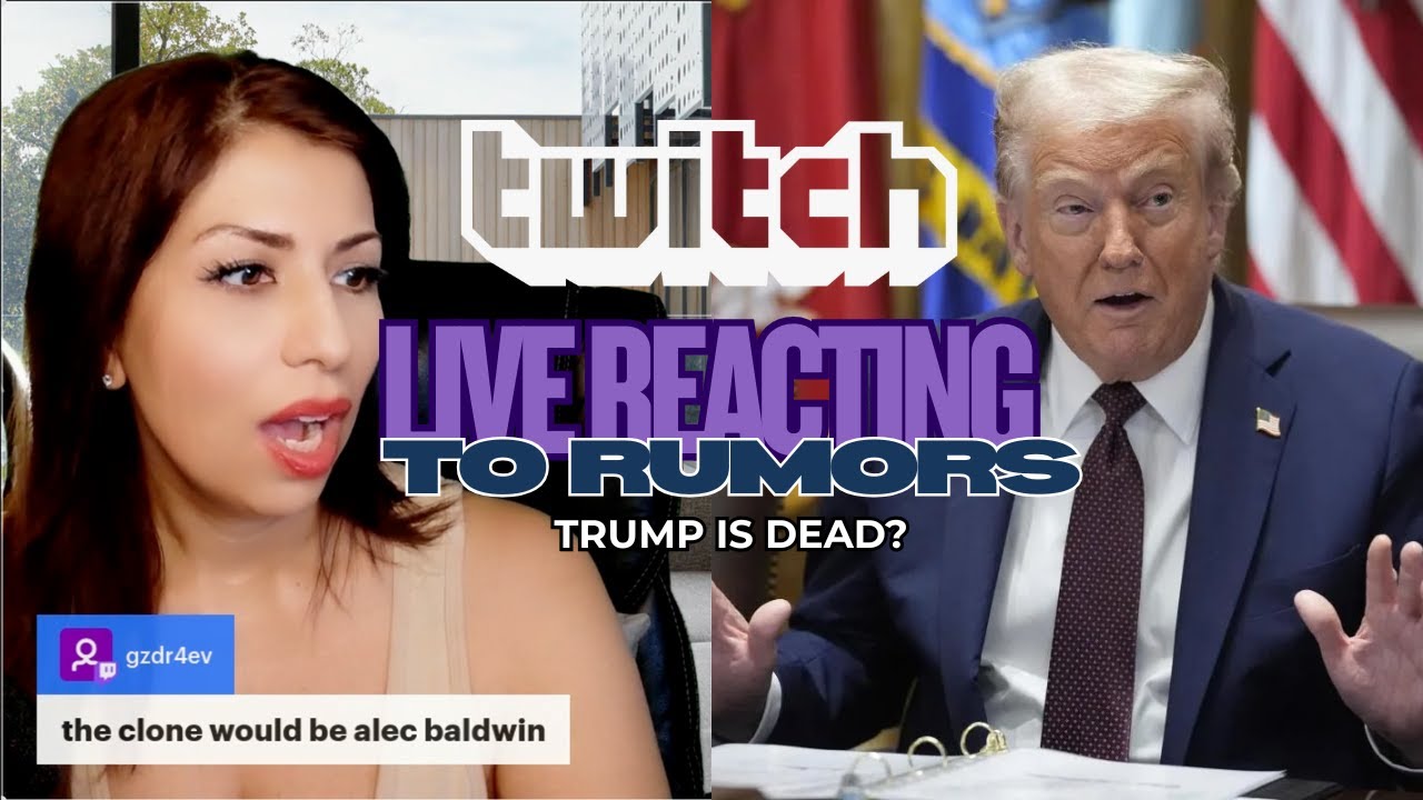 Donald Trump is Dead? Live Twitch Stream with Angee Smallz