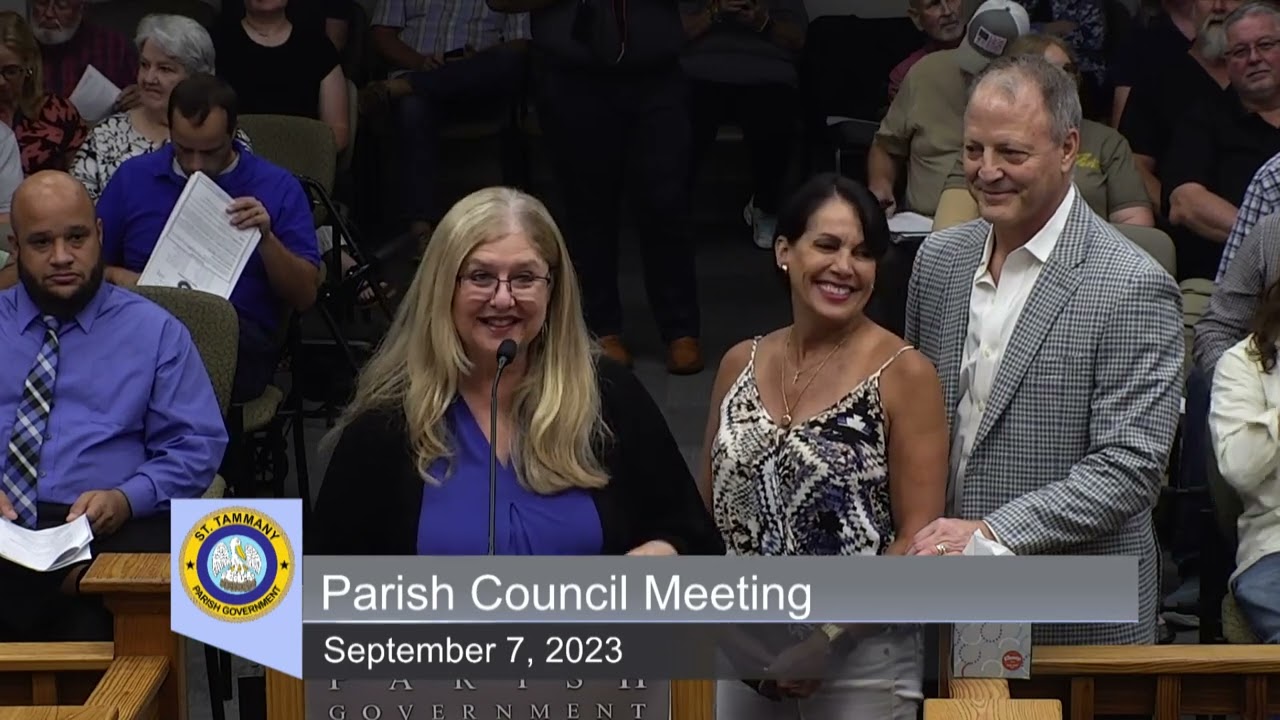 St. Tammany Parish Council Meeting September 7, 2023