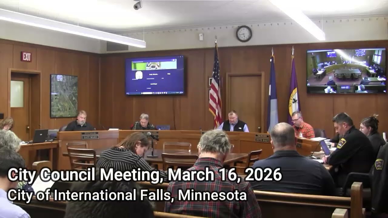 City Council Meeting for March 16, 2026