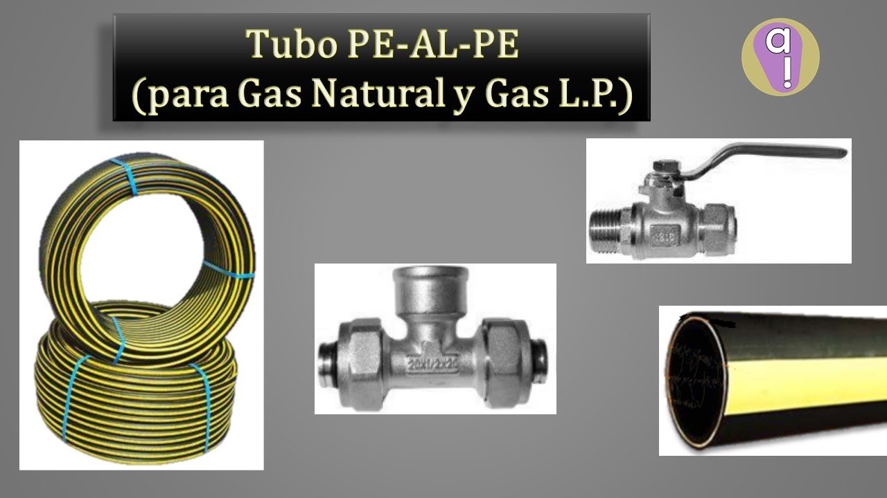 Tubo y conexiones PE-AL-PE (para gas)