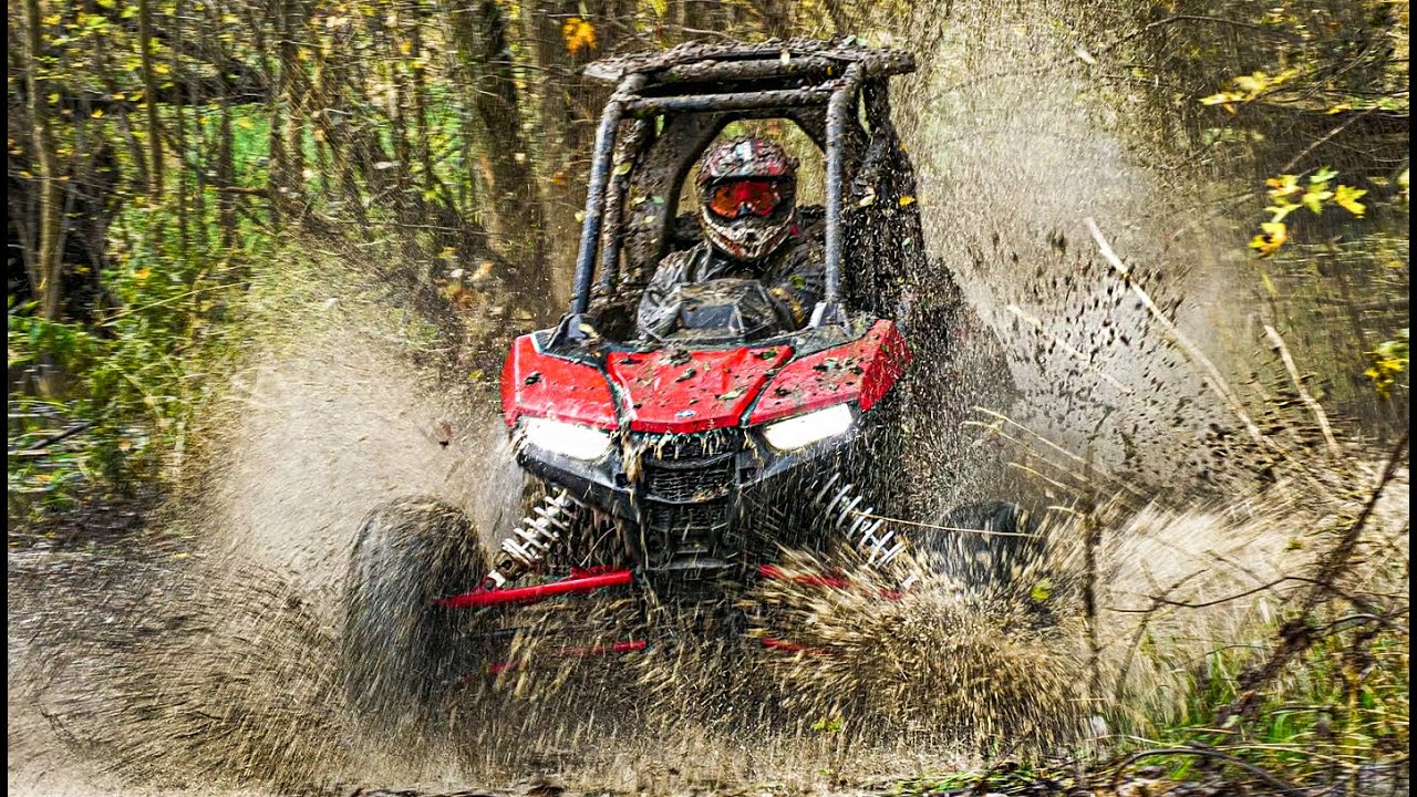 Out for a Sloppy Sunday Rip - Polaris RZR Turbo + Can-Am Maverick X3 Turbo + RZR RS1