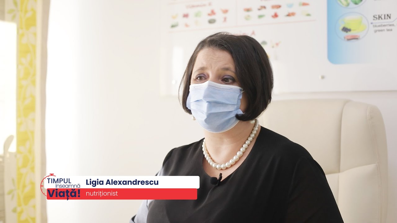 Alimentatia pentru persoanele care au suferit AVC - interviu cu Ligia Alexandrescu, nutritionist