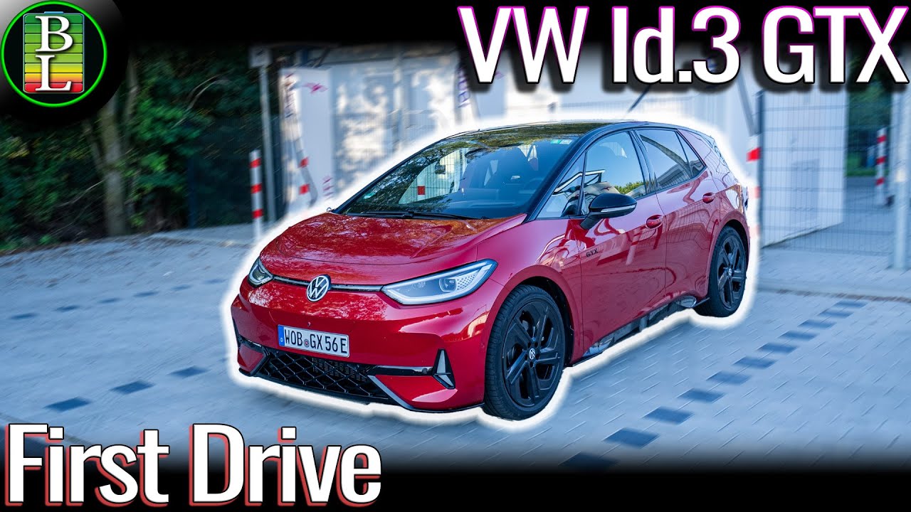 VW Id.3 GTX - Highway, top speed, range test