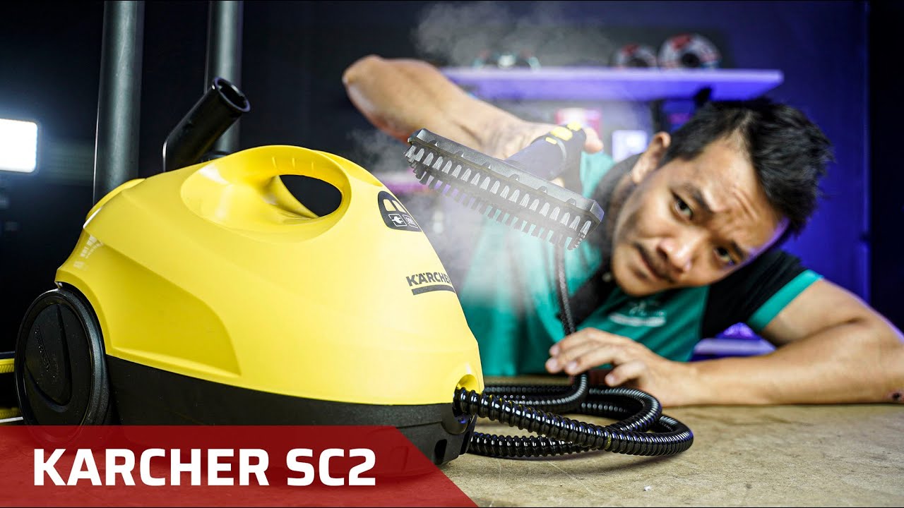 Máy Làm Sạch Bằng Hơi Nước Diệt 99,99% Virus, Vi Khuẩn Karcher SC2 | Không Dùng Hóa Chất Gì Vẫn Sạch