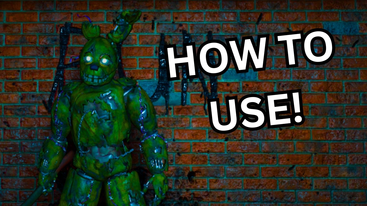 Инструкция по использованию SPRINGTRAP!