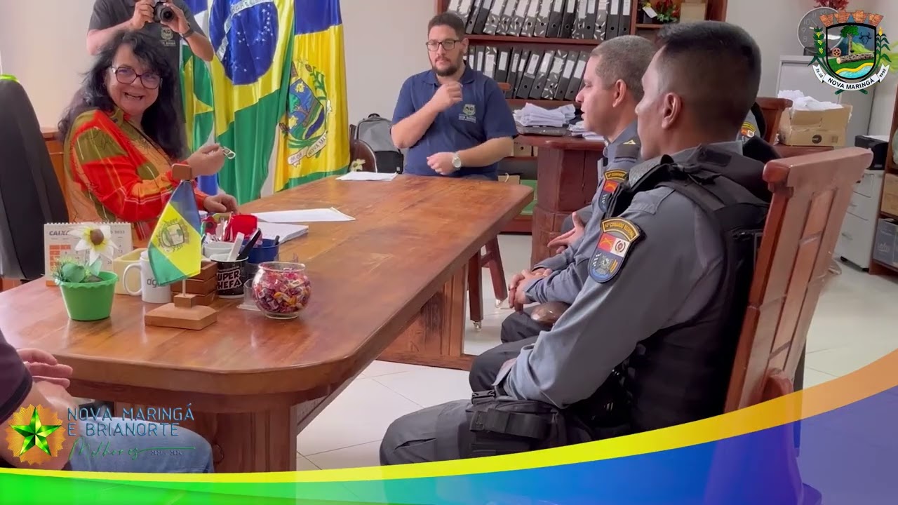 Novo espaço da Unidade da Policia Militar do Município de Nova Maringá!