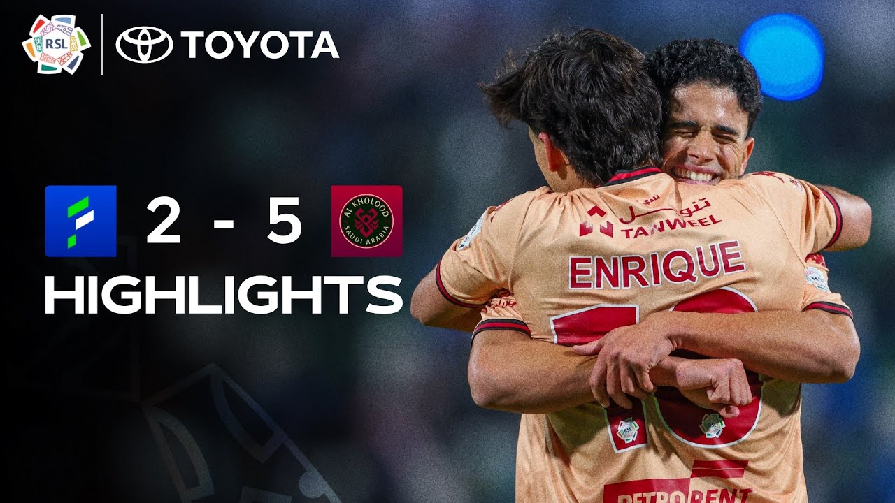 Seven-goal thriller! 🔥 Al Kholood beat Al Fateh away from home ⏱️ | Powered by Toyota