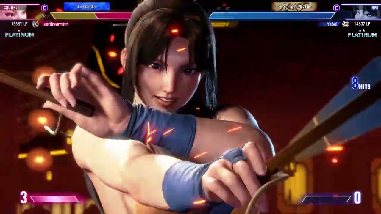 SF6 - earthwormJim (Chun-Li) vs YaBoi (Mai)