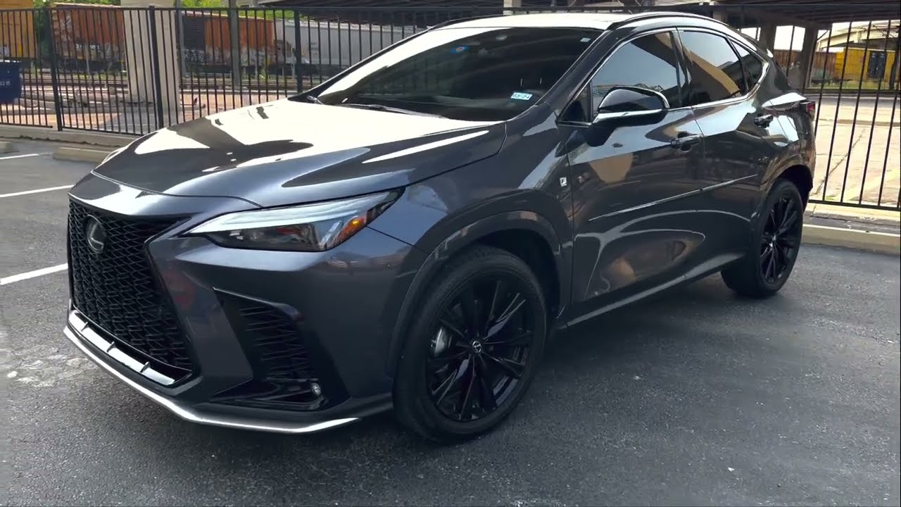 My new 2022 Lexus NX 350 F Sport AWD Luxury (review)
