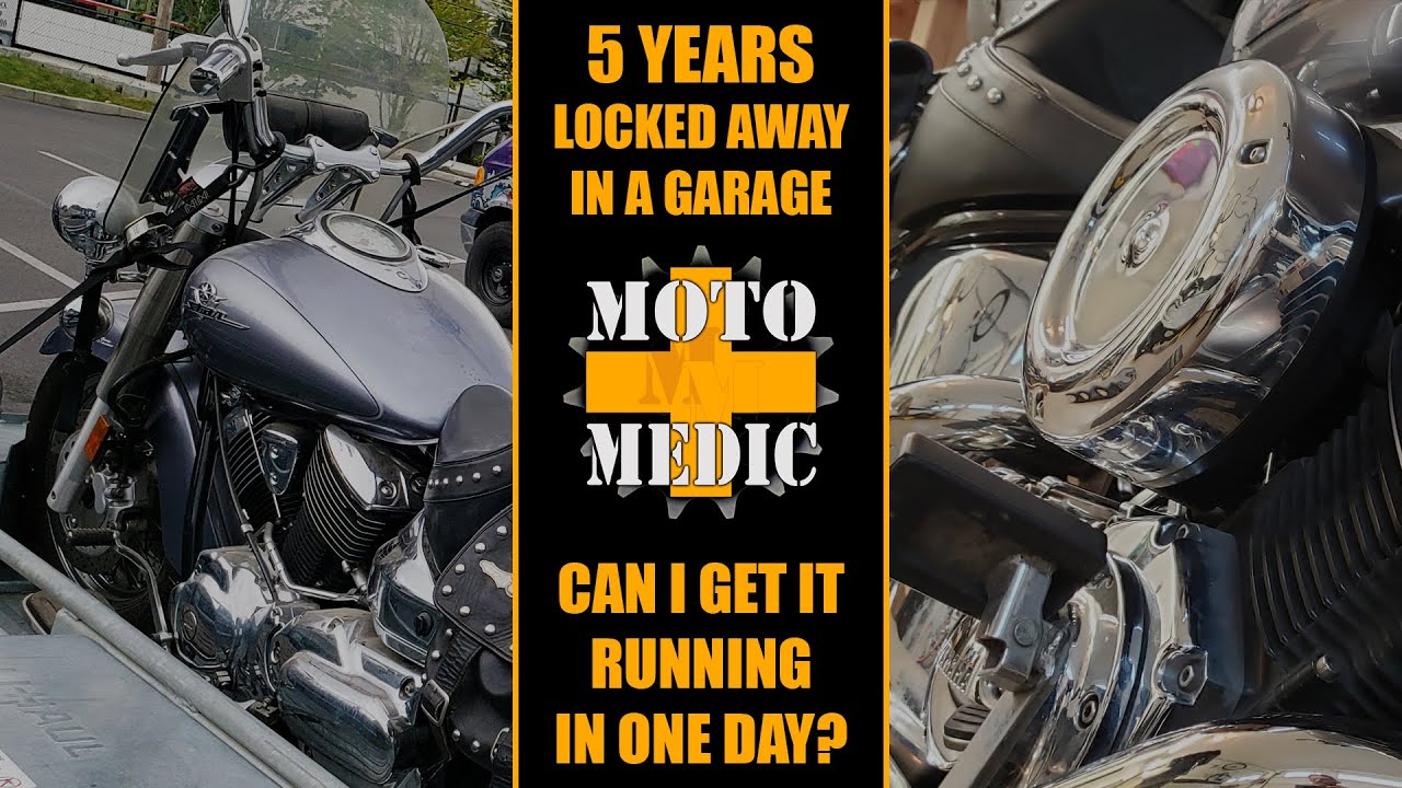 Yamaha V-Star Sat for 5  YEARS!!