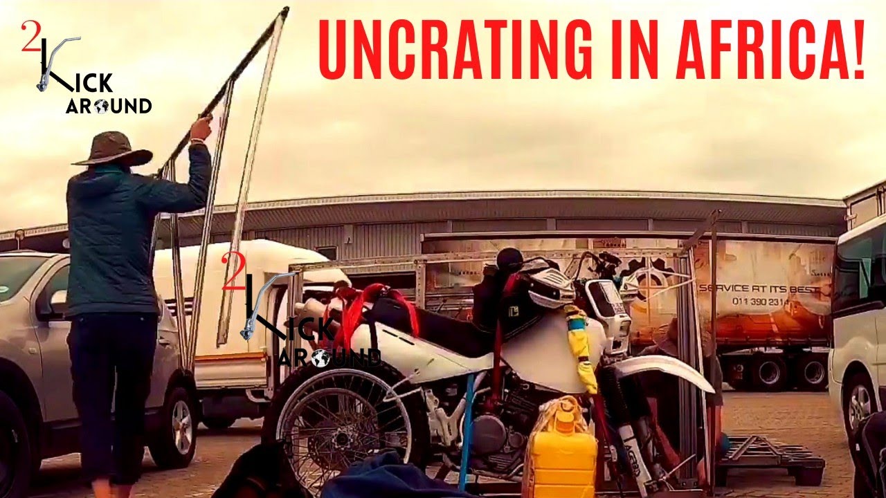 Uncrating Honda XR600R Motorcycles Ep.2 - XR600R Africa Dual Sport Adventure 2022